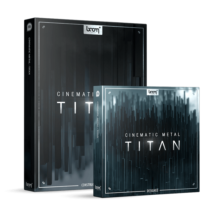 Boom Library Boom Cinematic Metal Titan BUNDLE