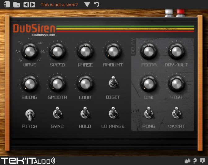 TEK-IT Audio Tekit DubSiren