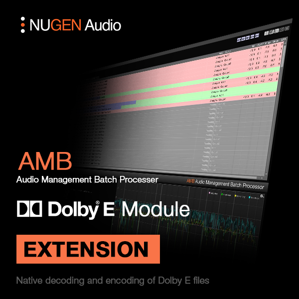 Nugen Audio NUGEN AMB Dolby E Module