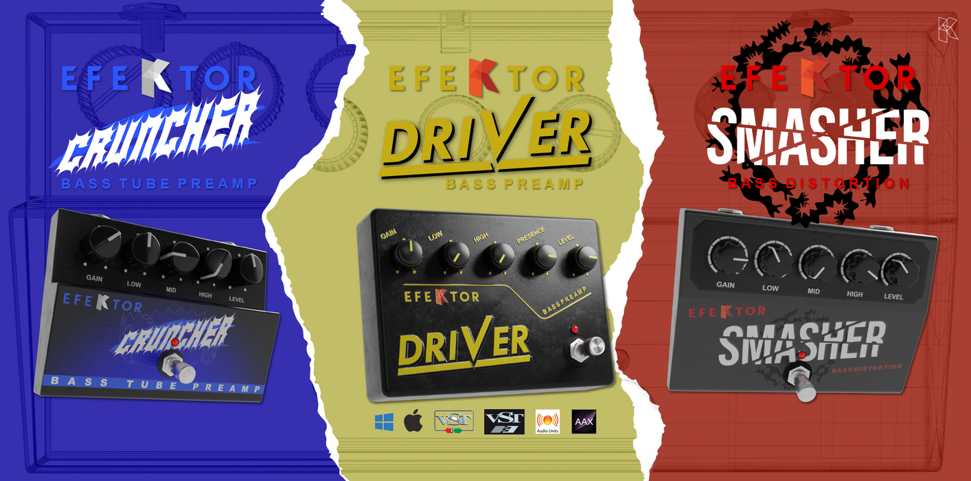 Kuassa Efektor Bass Distortion Bundle