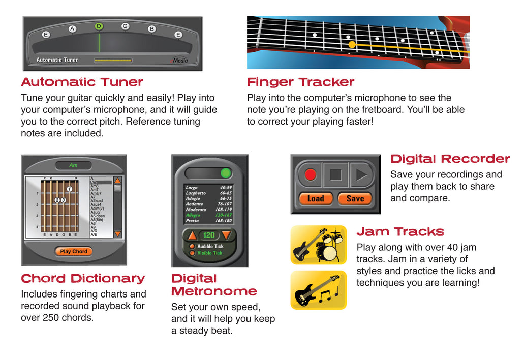 eMedia Interactive RK Guitar Mac 10.5 to 10.14, 32-bit