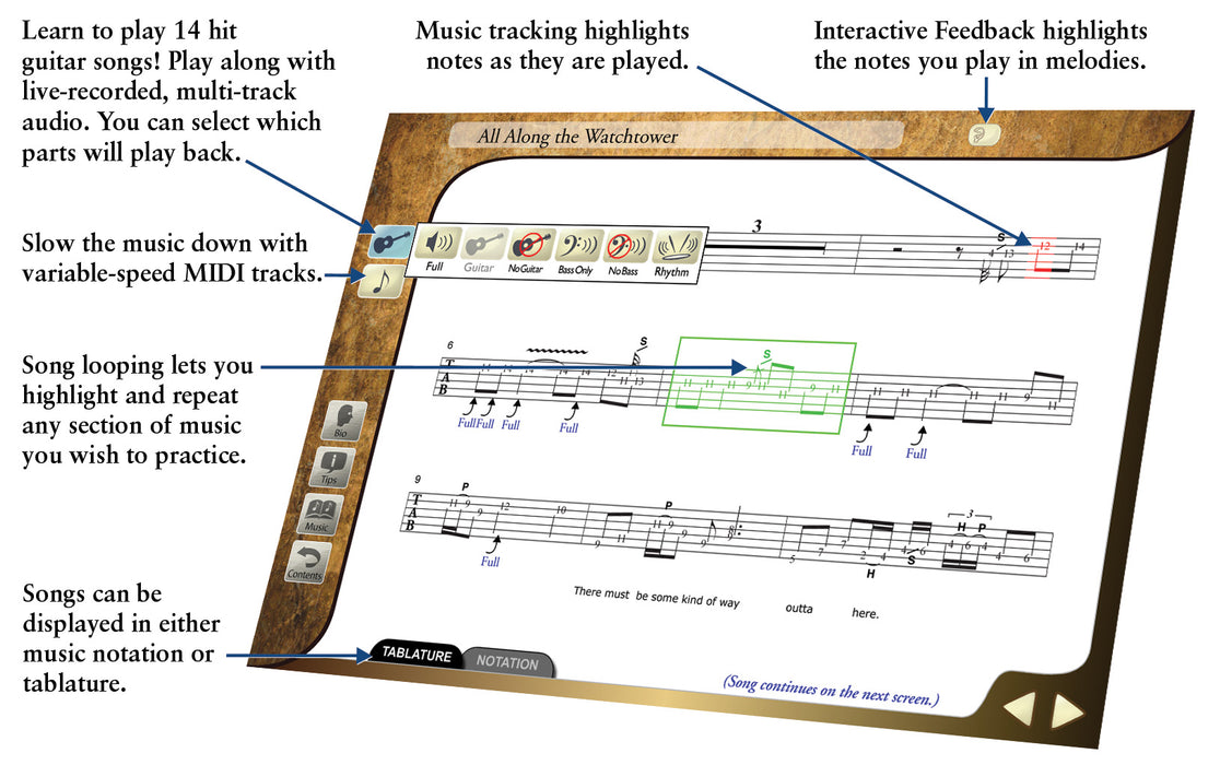 eMedia Masters Rock Guitar MAC