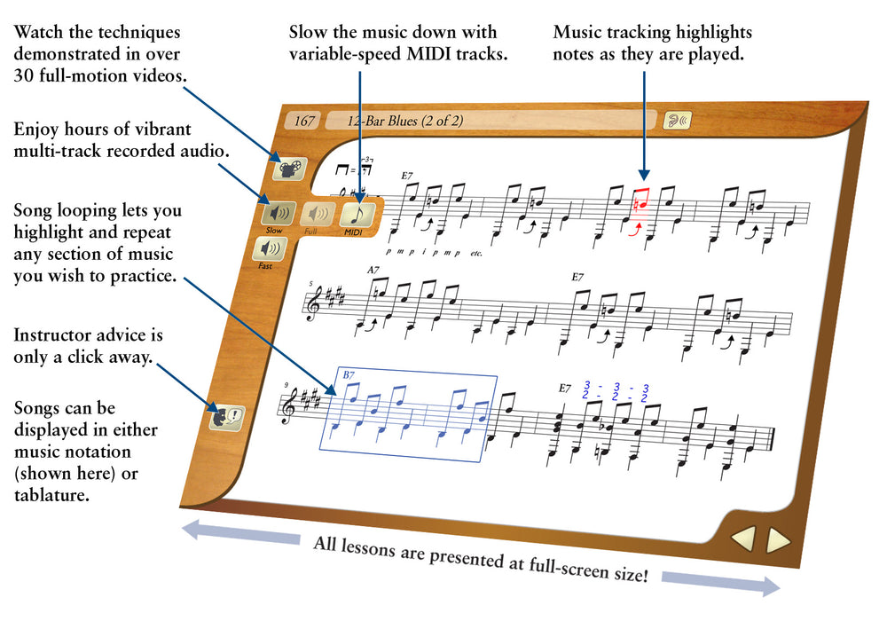 eMedia Inter. Guitar Method Mac 10.5 to 10.14, 32-bit