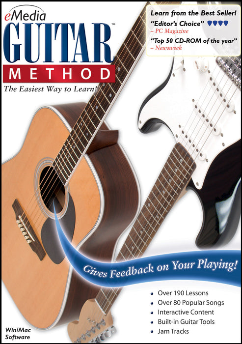 eMedia Guitar Method v6 [Mac 10.5 to 10.14, 32-bit only]