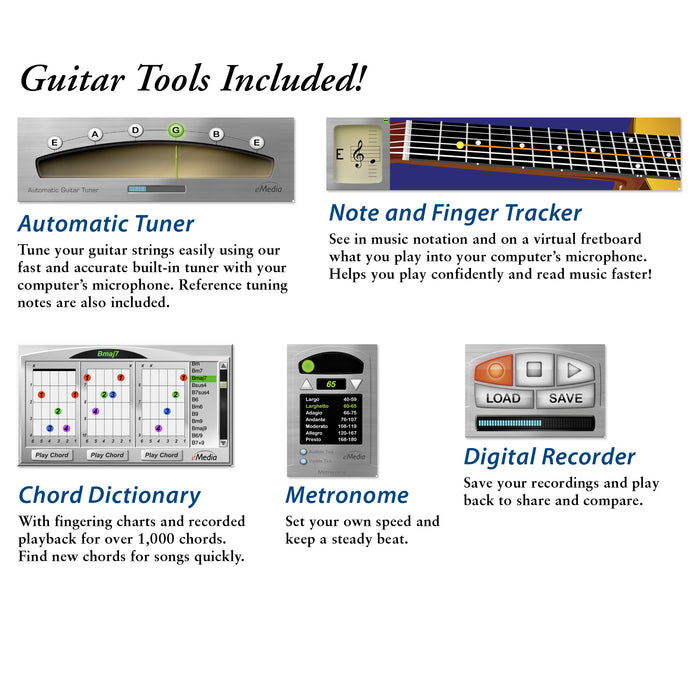 eMedia Guitar Method Deluxe WIN