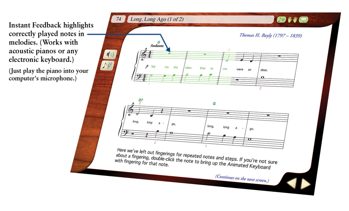 eMedia Piano & Key Method Mac 10.5 to 10.14, 32-bit only