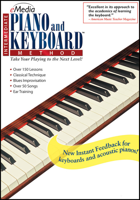 eMedia Intermediate Piano - Mac 10.5 to 10.14, 32-bit