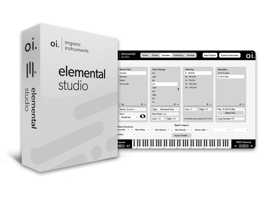 Organic Instruments Elemental Studio - Annual