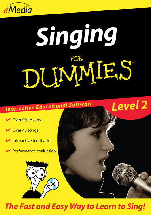 eMedia Singing For Dummies 2 MAC