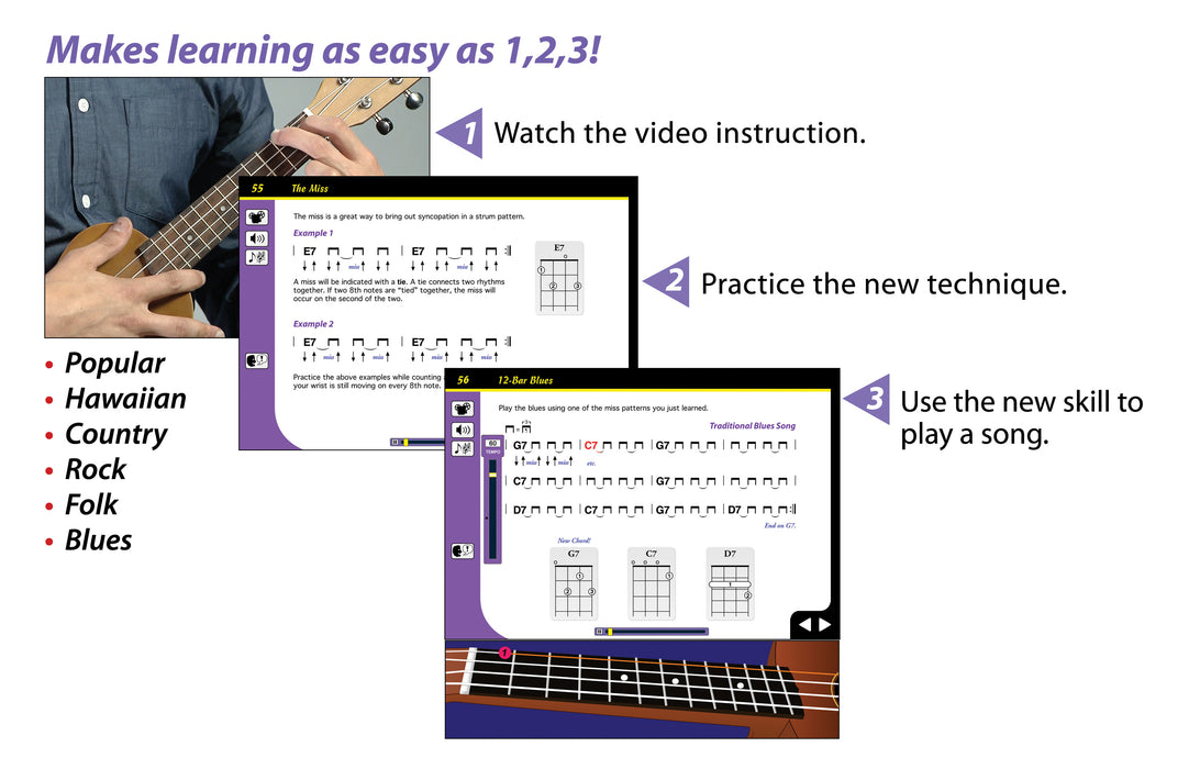 eMedia Ukulele For Dummies - Mac 10.5 to 10.14, 32-bit