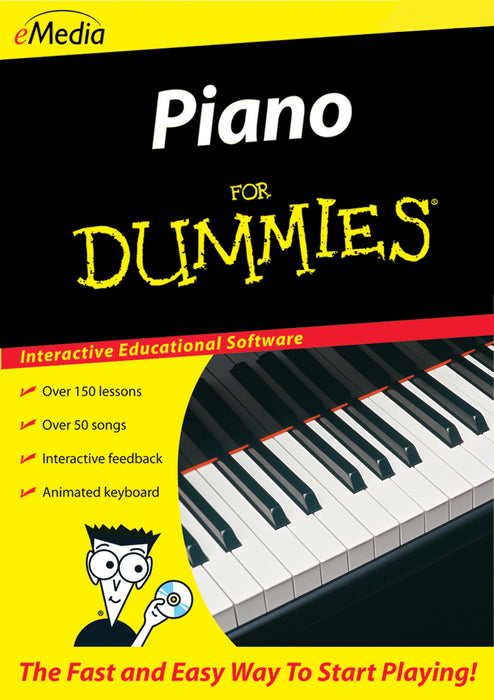 eMedia Piano For Dummies Mac 10.5 to 10.14, 32-bit only