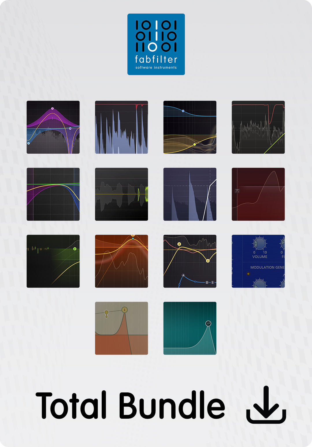 正規品 FabFilter Total bundle Zestaw wtyczek VST FabFilter Total Bundle