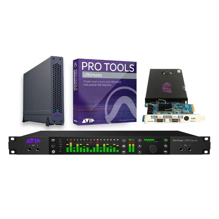 AVID Pro Tools HDX TB 3 MTRX Studio Sys Desk