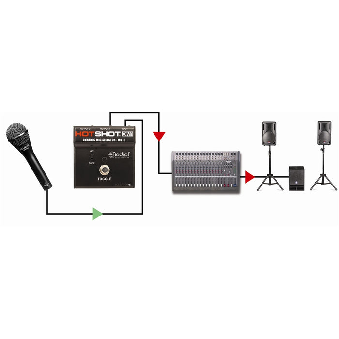 Radial Engineering Hot Shot DM1