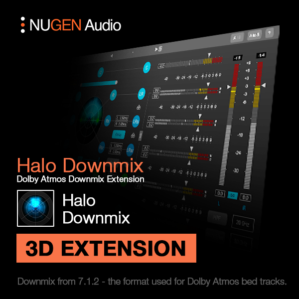 Nugen Audio NUGEN Halo Downmx 3D extension