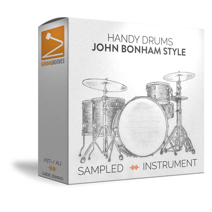Goran Groves Library Handy Drums- JOHN BONHAM STYLE