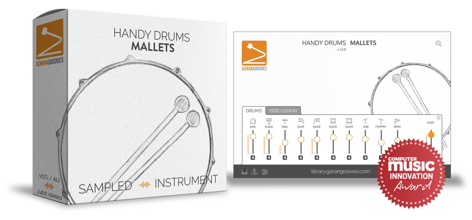 Goran Groves Library Handy Drums- MALLETS