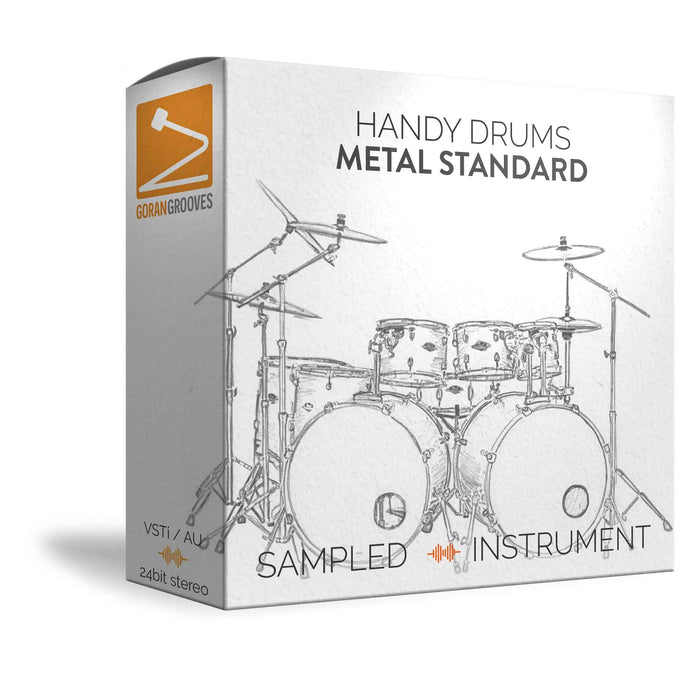 Goran Groves Library Handy Drums- METAL STANDARD