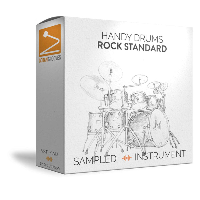 Goran Groves Library Handy Drums- ROCK STANDARD