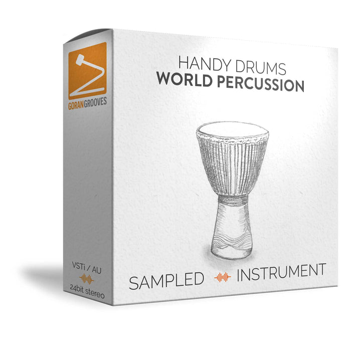 Goran Groves Library Handy Drums- WORLD PERCUSSION