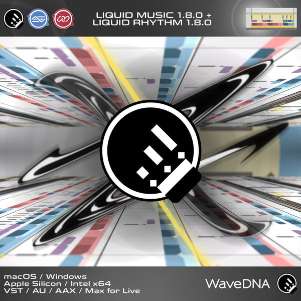 WaveDNA Liquid Music & Rhythm 1.8.0 Bundle