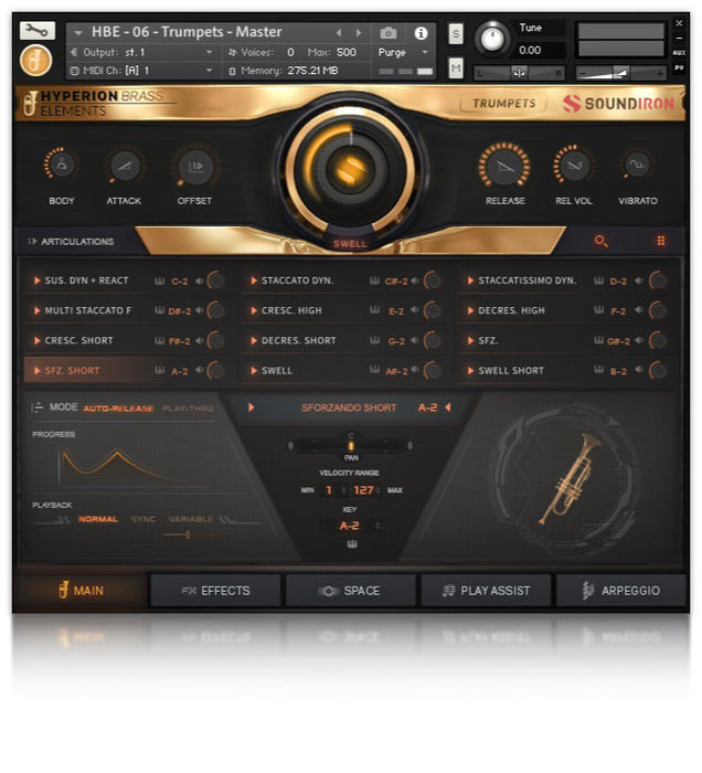 Soundiron Hyperion Brass Elements