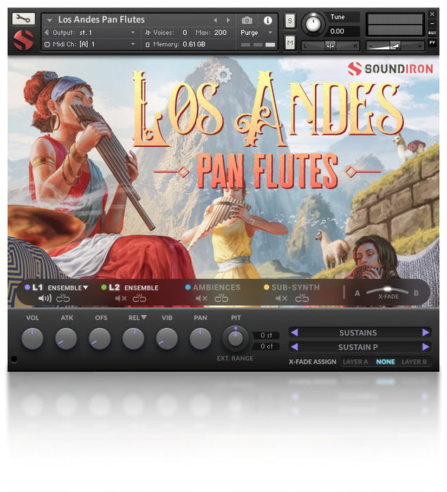 Soundiron Los Andes Pan Flutes