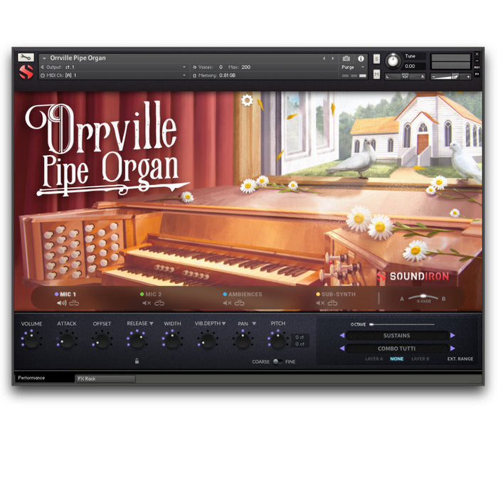 Soundiron Orrville Pipe Organ