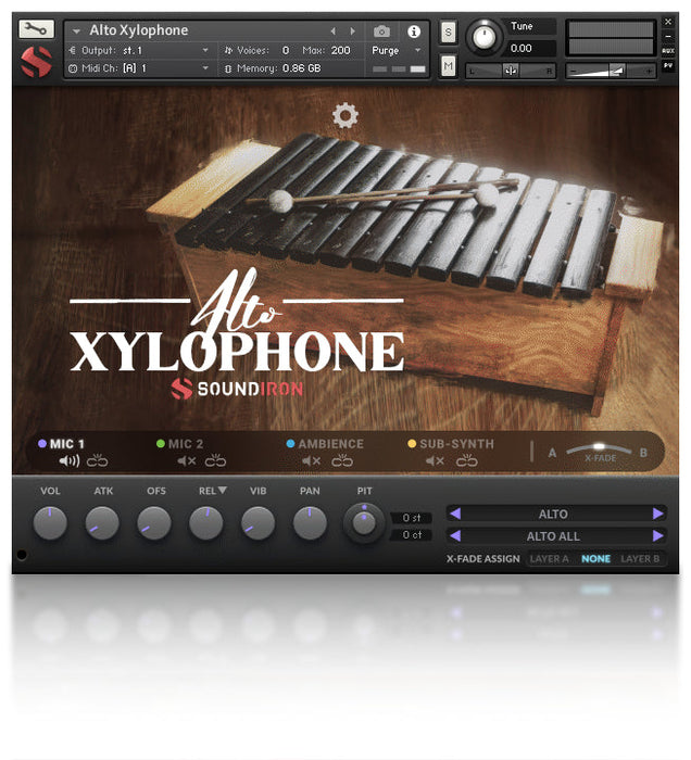 Soundiron Alto Xylophone