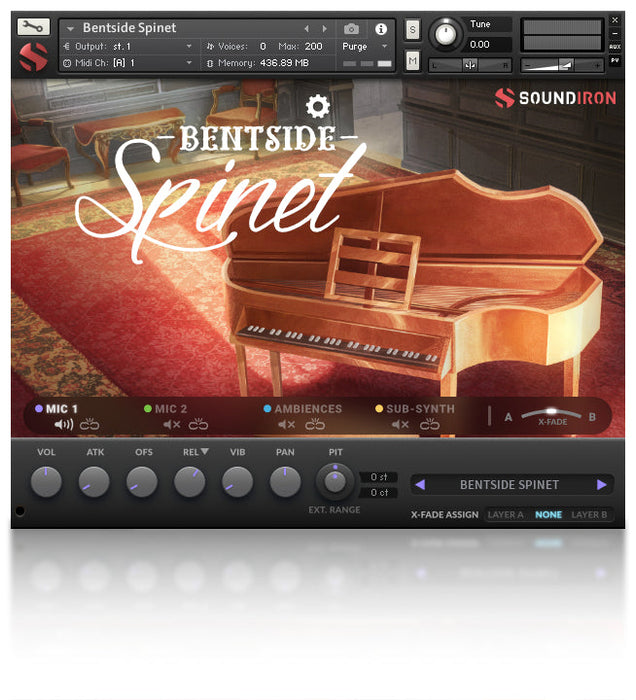 Soundiron Bentside Spinet