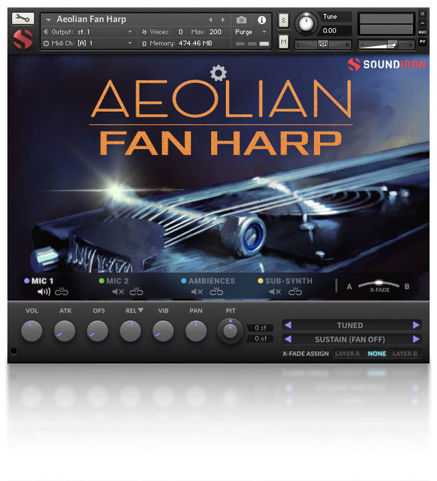 Soundiron Aeolian Fan Harp