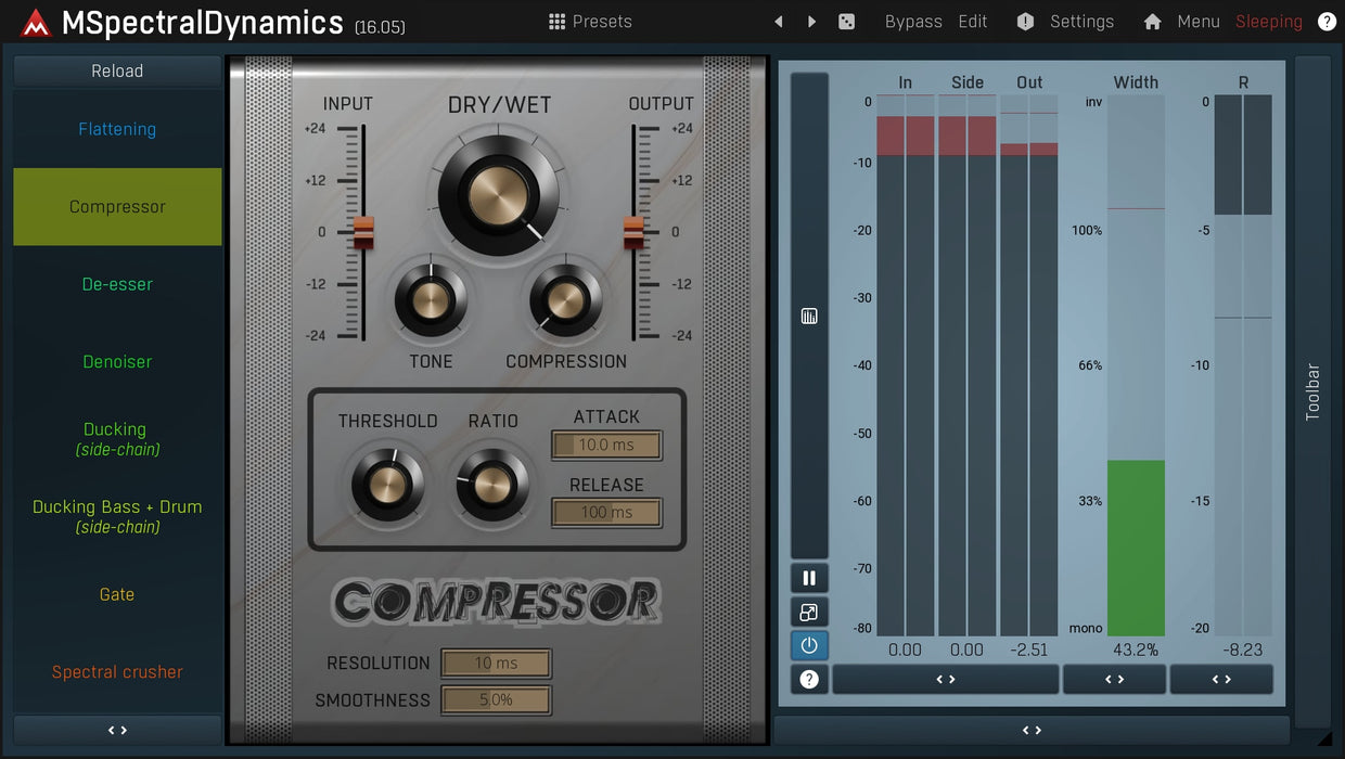 Melda Production Melda MSpectralDynamics