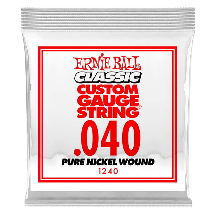 Ernie Ball 1240 Pure Nickel Wound .040