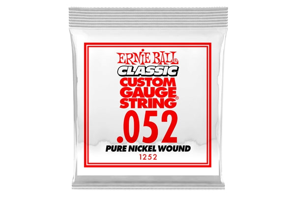 Ernie Ball 1252 Pure Nickel Wound .052