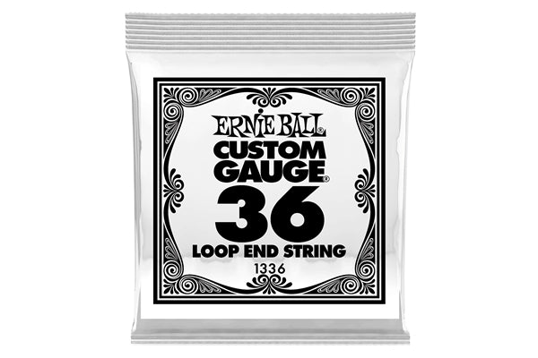 Ernie Ball 1336 Stainless Steel Wound Loop End .036