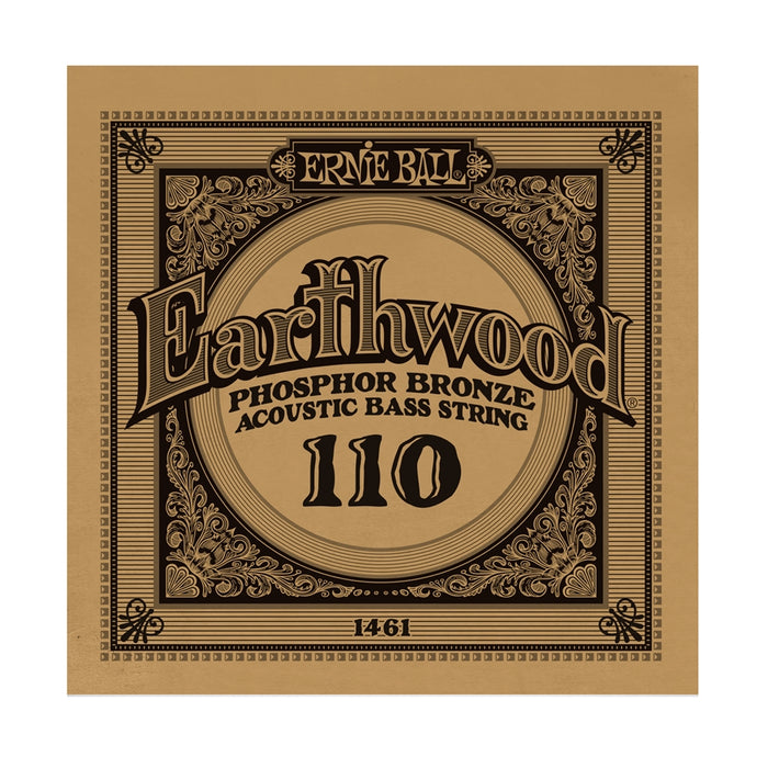 Ernie Ball 1461 Earthwood Phosphor Bronze Wound Bass .110