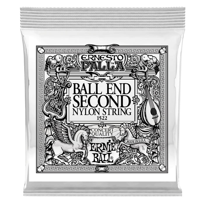 Ernie Ball 1522 Ernesto Palla Black 2ª Ball End .032