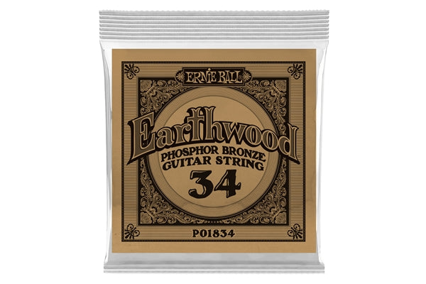 Ernie Ball 1834 Earthwood Phospor Bronze .034