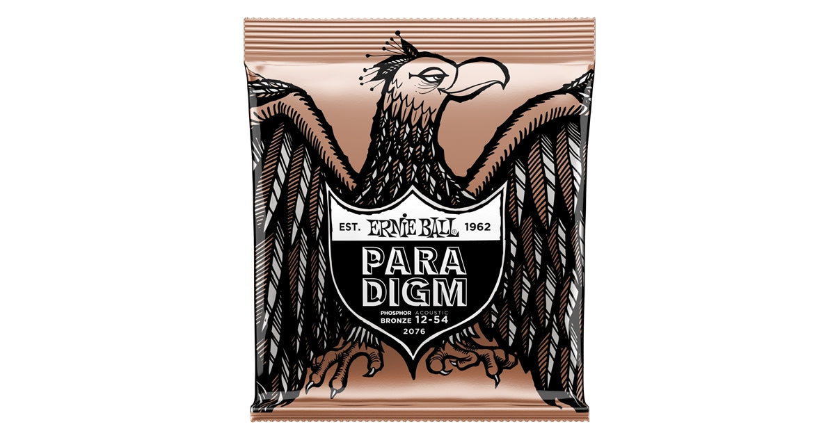 Ernie Ball 2076 Paradigm Phosphor Bronze Medium Light 12-54