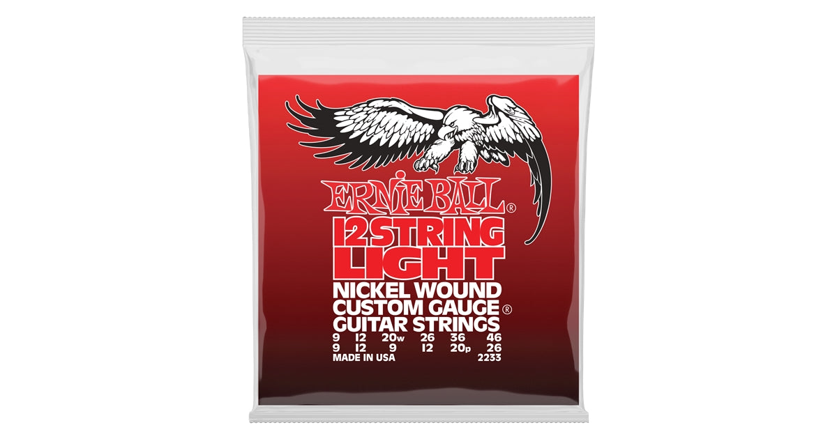 Ernie Ball 2233 Nickel Wound Custom Light Slinky 9-46