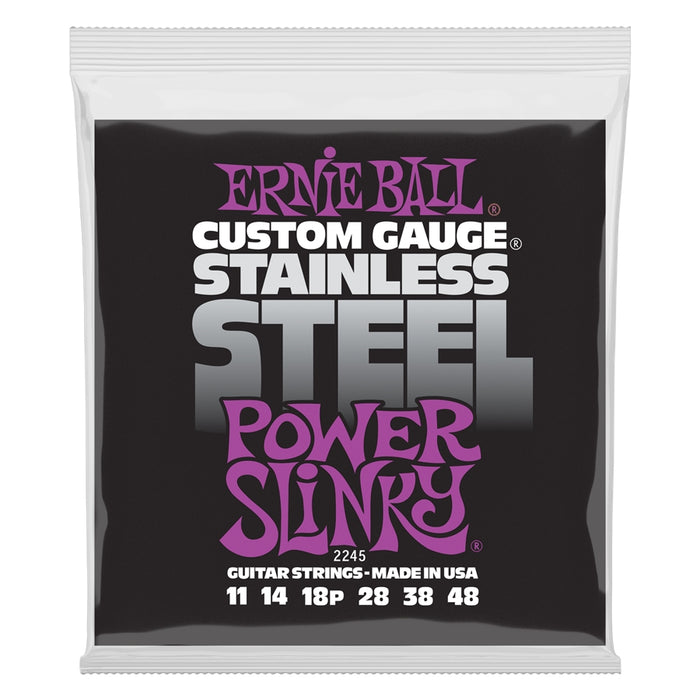 Ernie Ball 2245 Stainless Steel Power Slinky 11-48