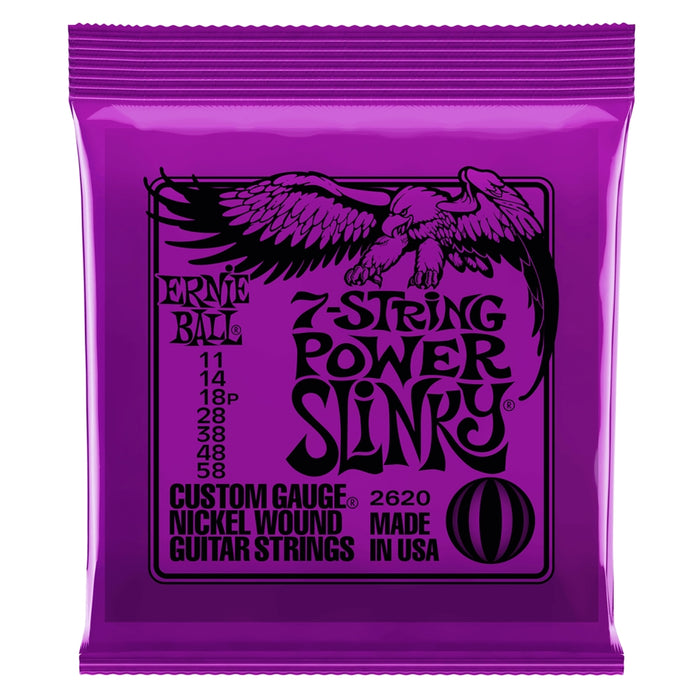 Ernie Ball 2620 Nickel Wound Power Slinky 11-58