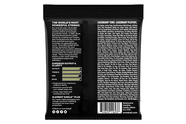 Ernie Ball 2714 Mammoth Slinky Cobalt Str 12-62