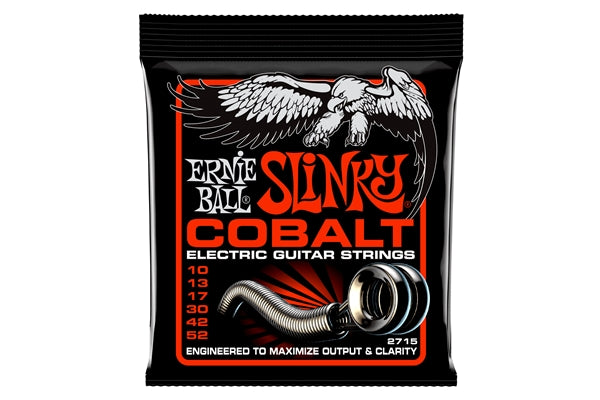 Ernie Ball 2715 Cobalt Skinny Top Heavy Bottom Slinky 10-52