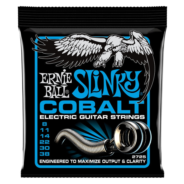 Ernie Ball 2725 Cobalt Extra Slinky 8-38