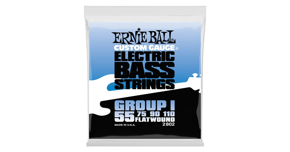 Ernie Ball 2802 Flatwound Group I 55-110