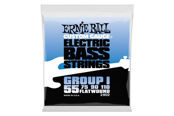 Ernie Ball 2802 Flatwound Group I 55-110