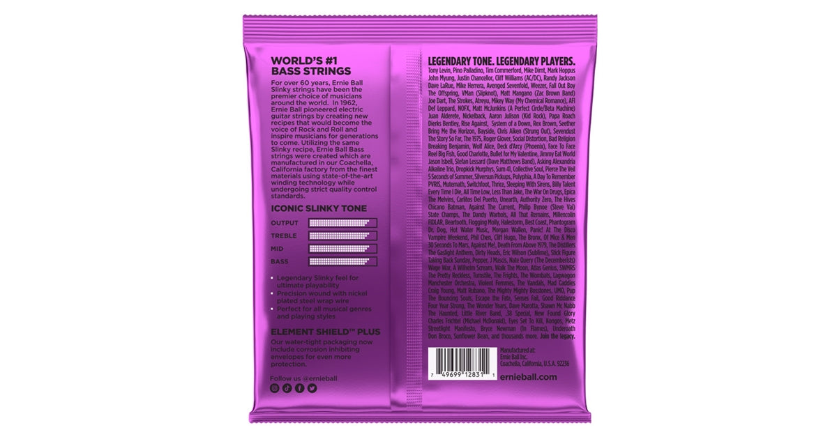 Ernie Ball 2831 Nickel Wound Power Slinky 55-110