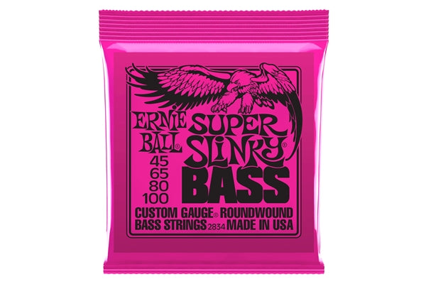 Ernie Ball 2834 Nickel Wound Super Slinky 45-100