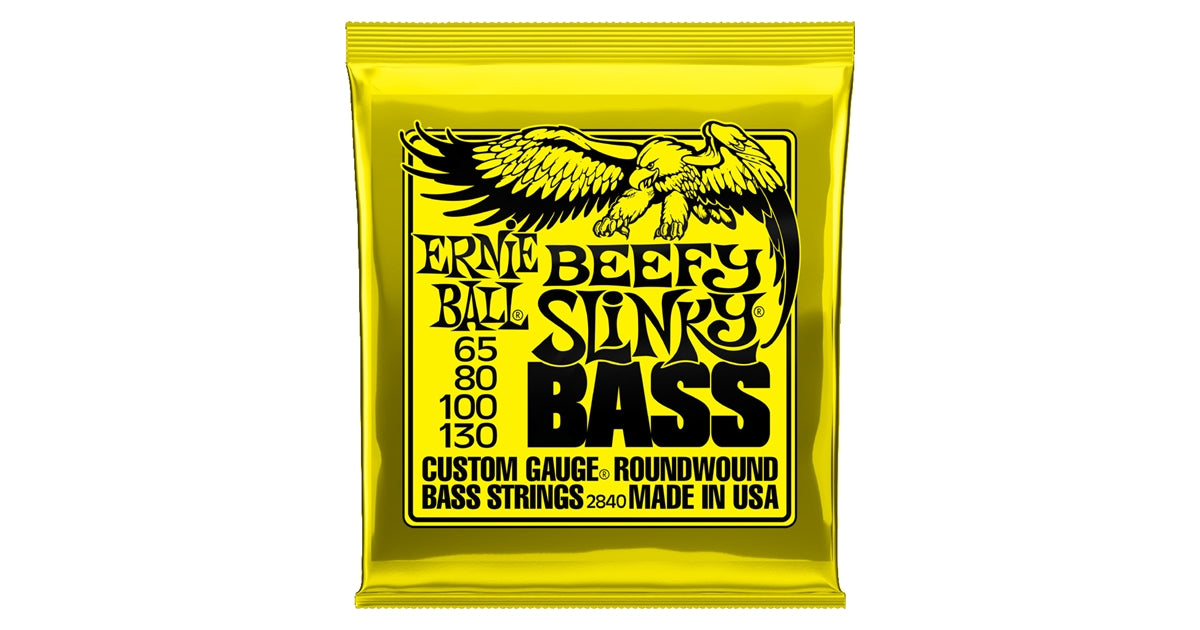 Ernie Ball 2840 Nickel Wound Beefy Slinky 65-130